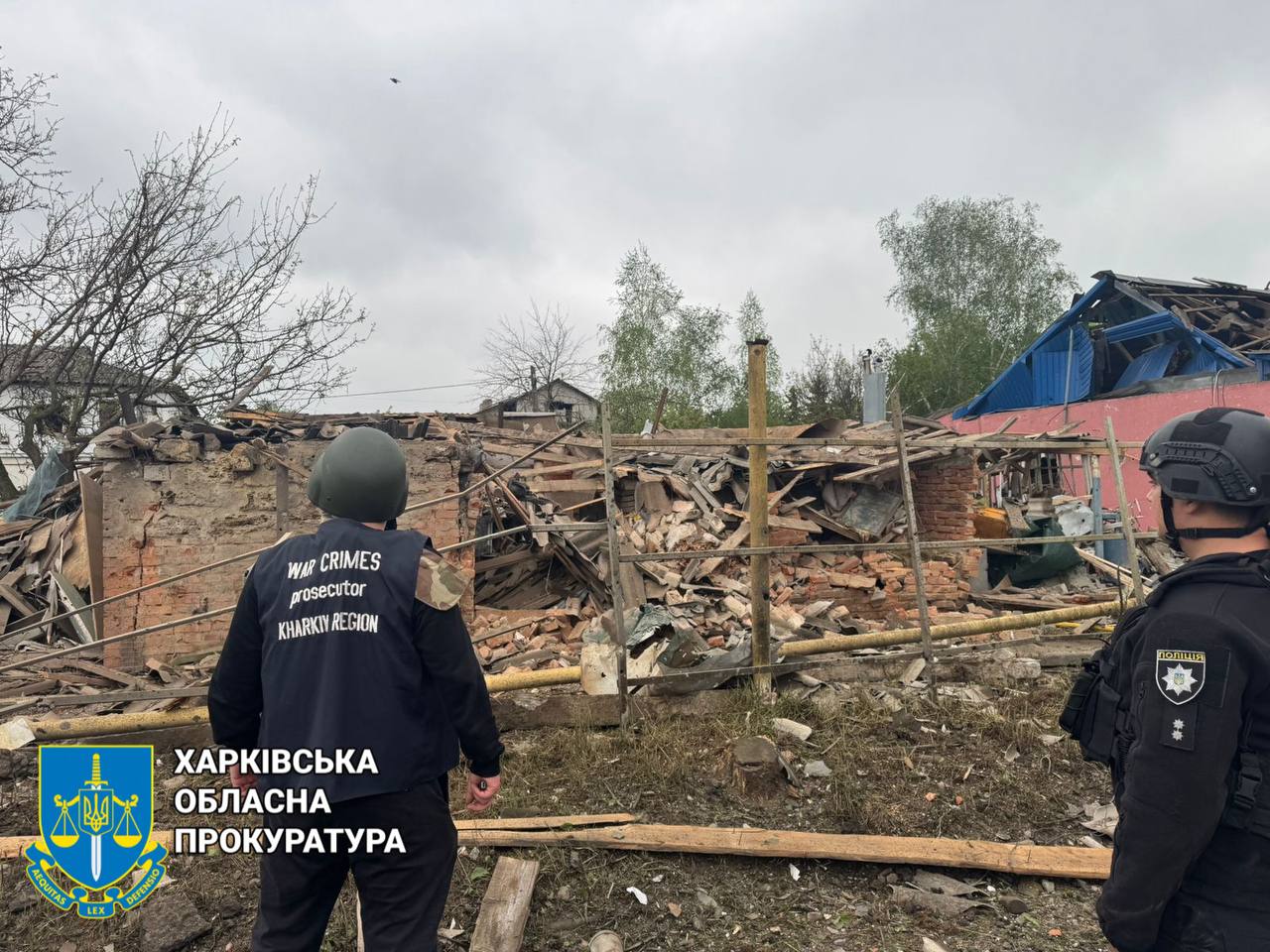 Росіяни вдарили по Великому Бурлуку: правоохоронці зафіксували наслідки