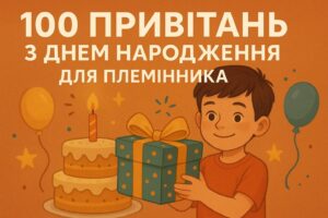 100 привітань з днем народження для племінника