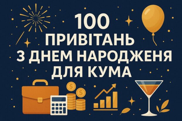 100 привітань з днем народження для кума