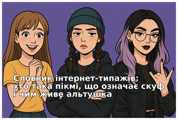 Словник інтернет-типажів: хто така пікмі, що означає скуф і чим живе альтушка