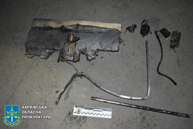 Вночі російський БпЛА поцілив у АЗС в Харкові