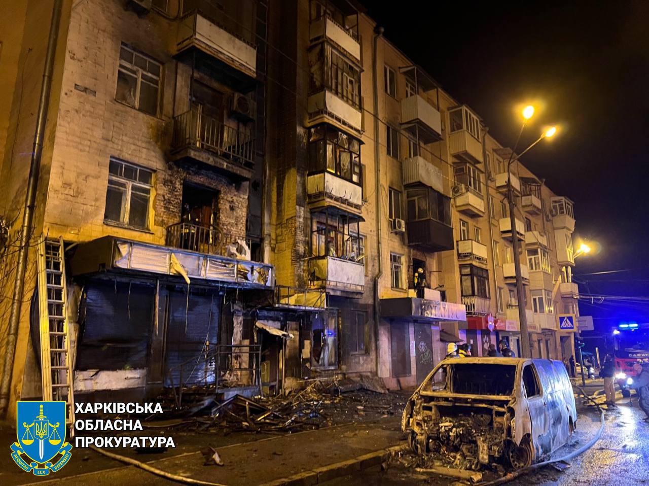 Кількість постраждалих внаслідок масованого удару російських БпЛА по Харкову збільшилася