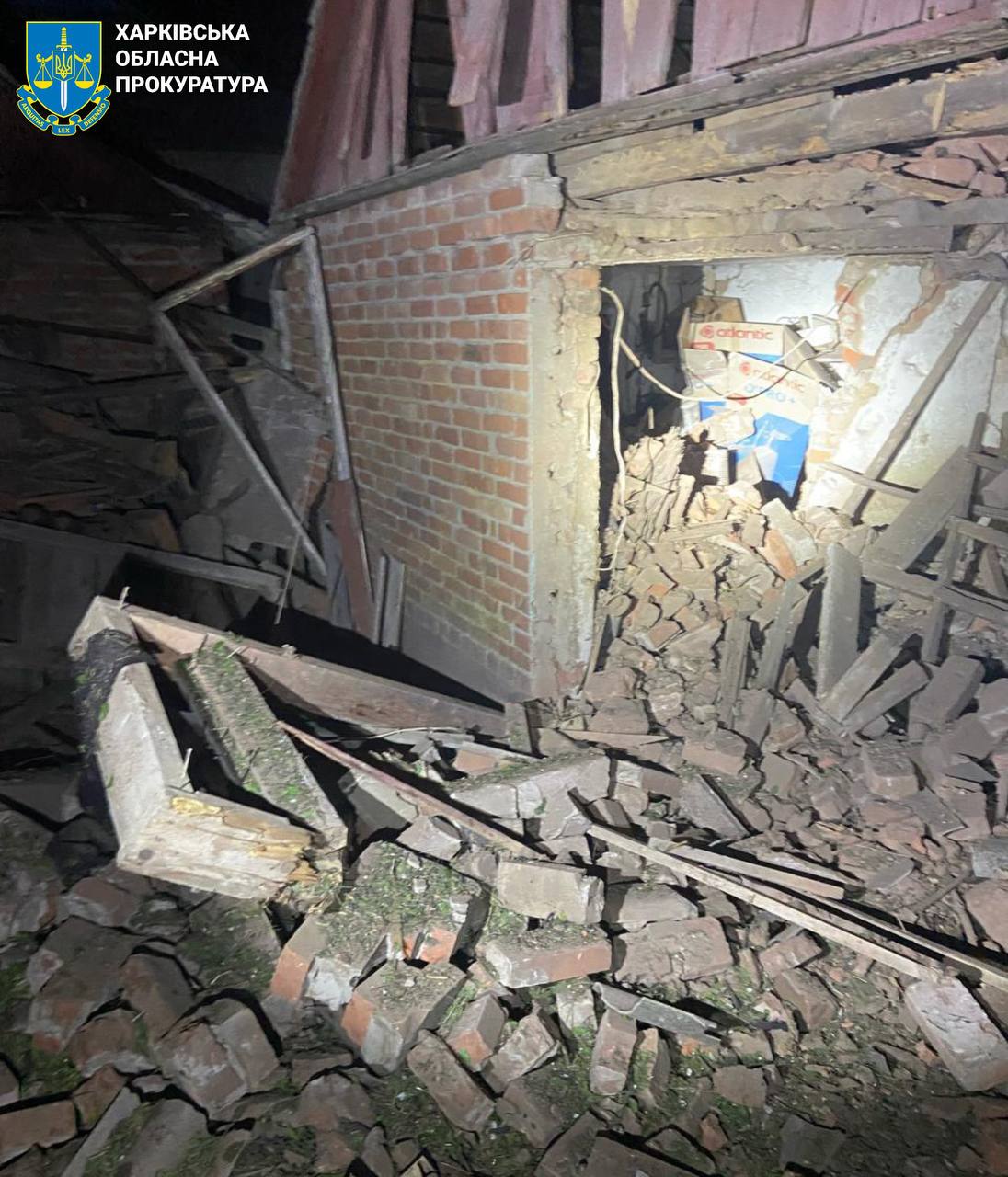 Через ворожі удари по Харківщині одна людина загинула, ще одна — постраждала