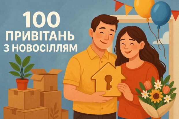 100 привітань з новосіллям