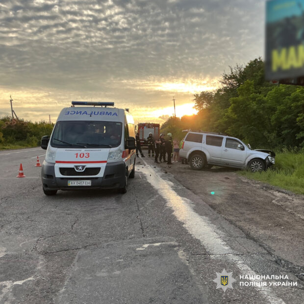 На Харківщині затримали водія, який у нетверезому стані скоїв ДТП