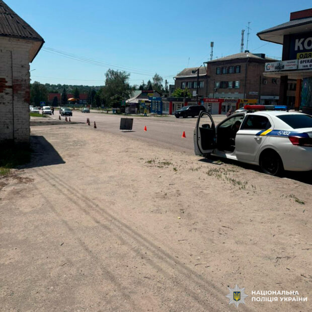 На Харківщині затримали чоловіка, який збив жінку у центрі міста Валки і залишив місце ДТП