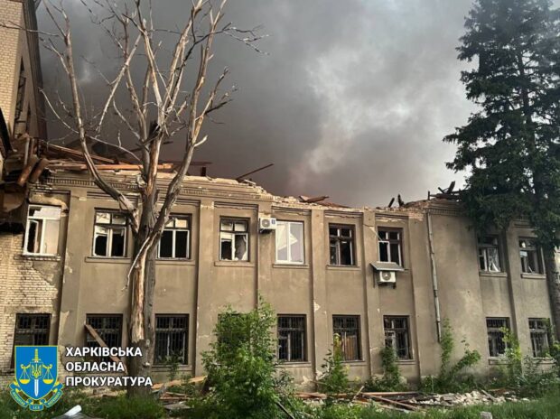 Внаслідок масштабного комбінованого удару по Харкову постраждав чоловік