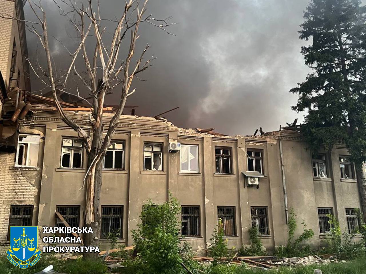 Внаслідок масштабного комбінованого удару по Харкову постраждав чоловік