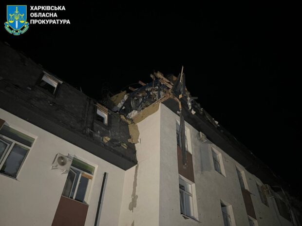 Вночі росіяни знову вдарили по Харкову БпЛА: постраждав чоловік