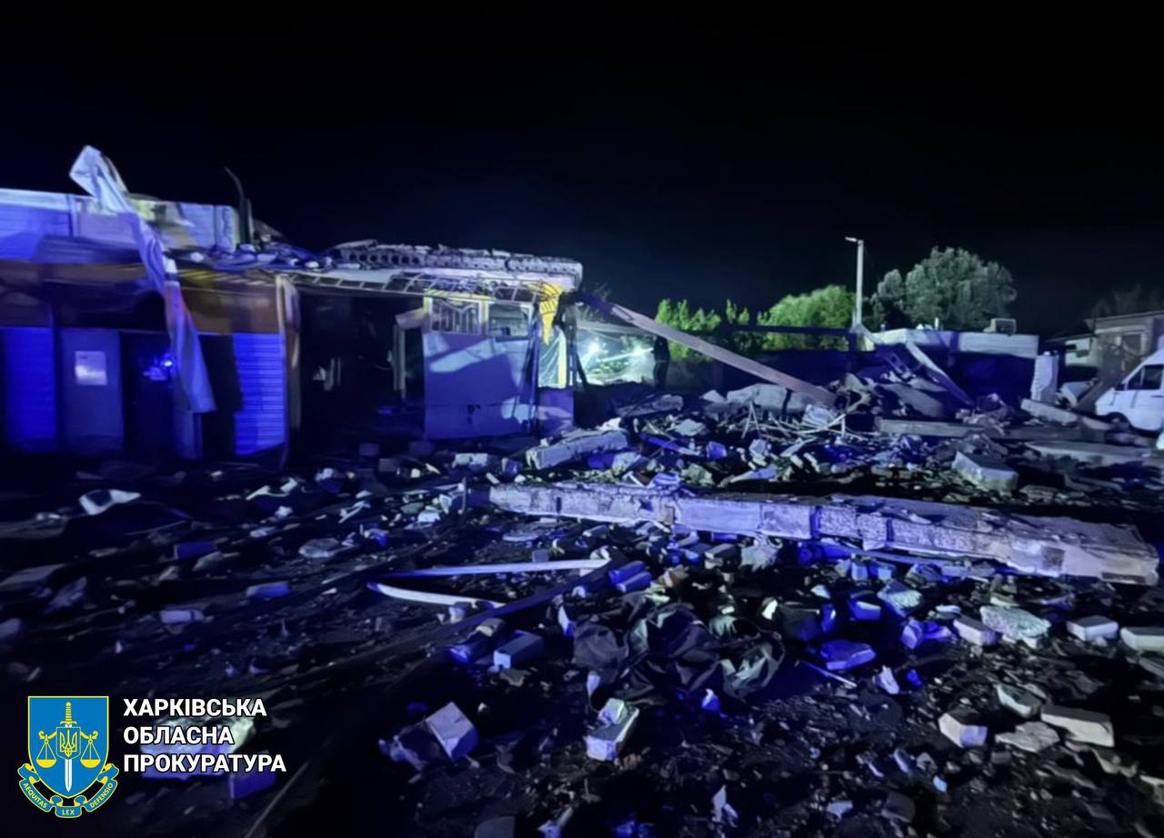 Правоохоронці зафіксували наслідки атак російських БпЛА по передмістю Харкова: постраждали вісім людей, серед яких дитина