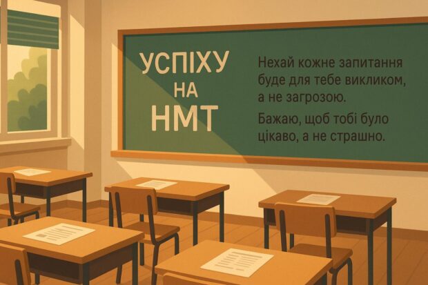 Нехай кожне запитання буде для тебе викликом, а не загрозою. Бажаю, щоб тобі було цікаво, а не страшно.