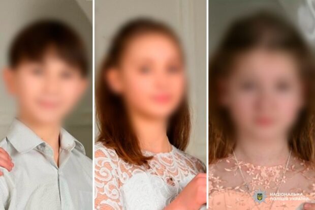 Поліцейські розшукали трьох малолітніх мешканців села Бунакове Лозівського району