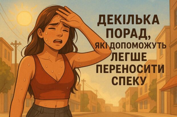 Декілька порад, які допоможуть легше переносити спеку