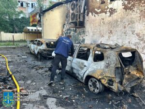 Вночі Харків зазнав ударів російських БпЛА: відомо про трьох постраждалих