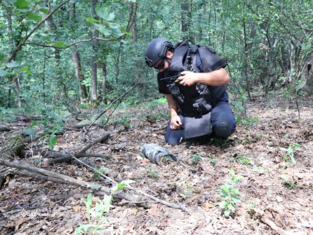 Протягом тижня сапери ДСНС знешкодили на Харківщині понад 550 вибухонебезпечних предметів