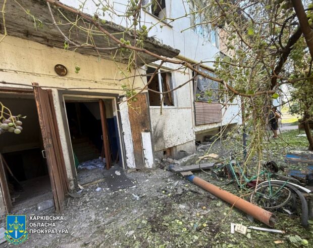 Внаслідок російських ударів на Харківщині постраждали троє людей