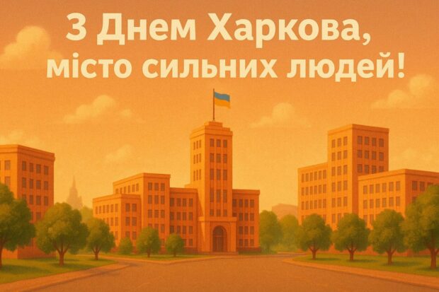 З Днем Харкова, місто сильних людей! 