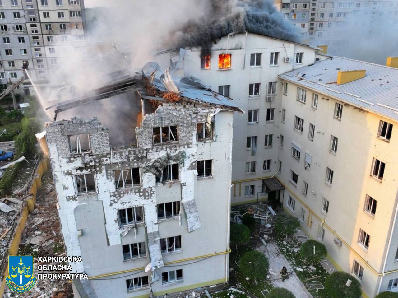 Масштабна атака росіян по Харкову: 5 загиблих, щонайменше 18 постраждалих (відео)