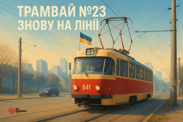 Трамвай №23 відновив роботу
