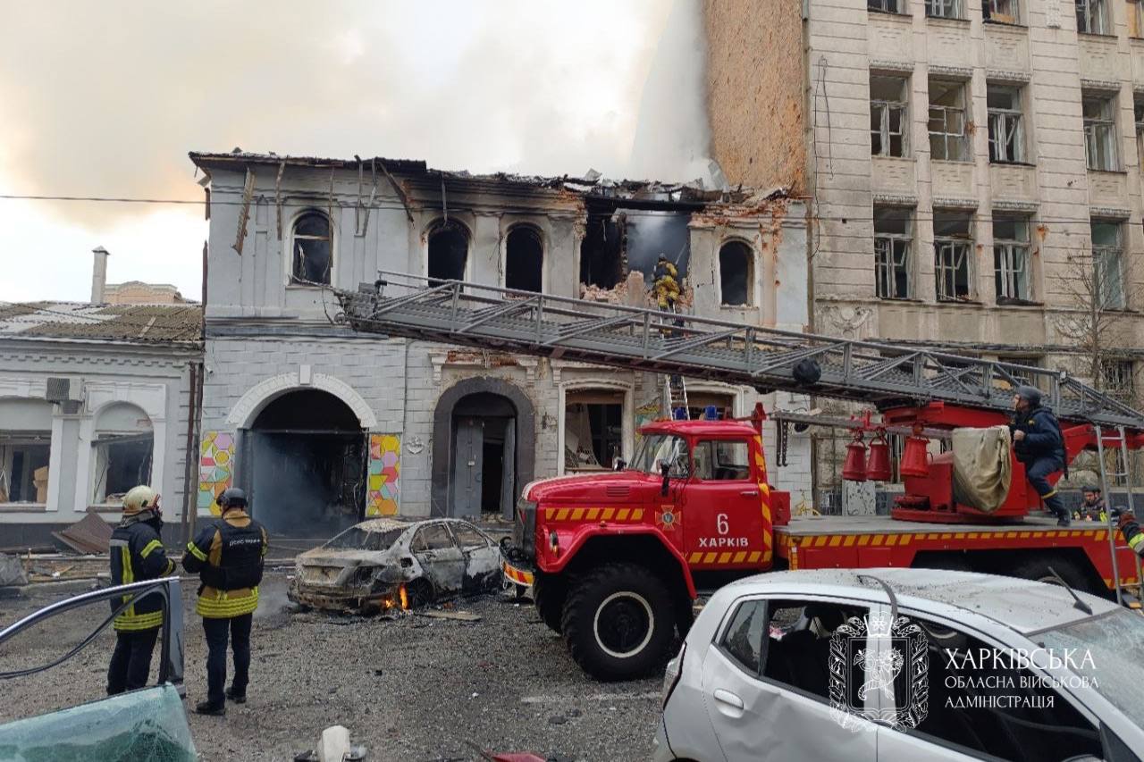 Протягом минулої доби російських ударів зазнали місто Харків і шість населених пунктів – Синєгубов