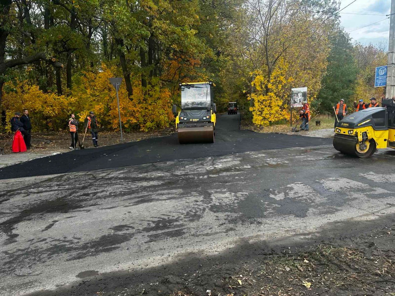 У Харкові відремонтували дорогу до центру онкології