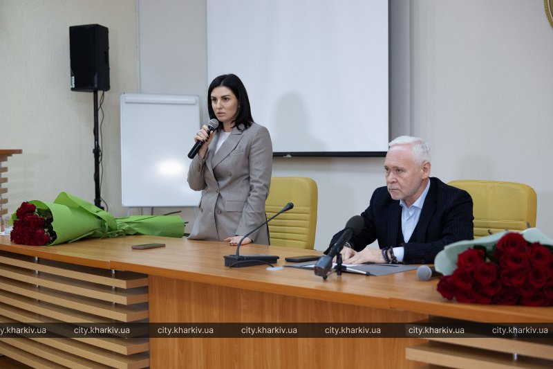 Терехов представив нову очільницю напрямів охорони здоров’я та соцзахисту (фото)