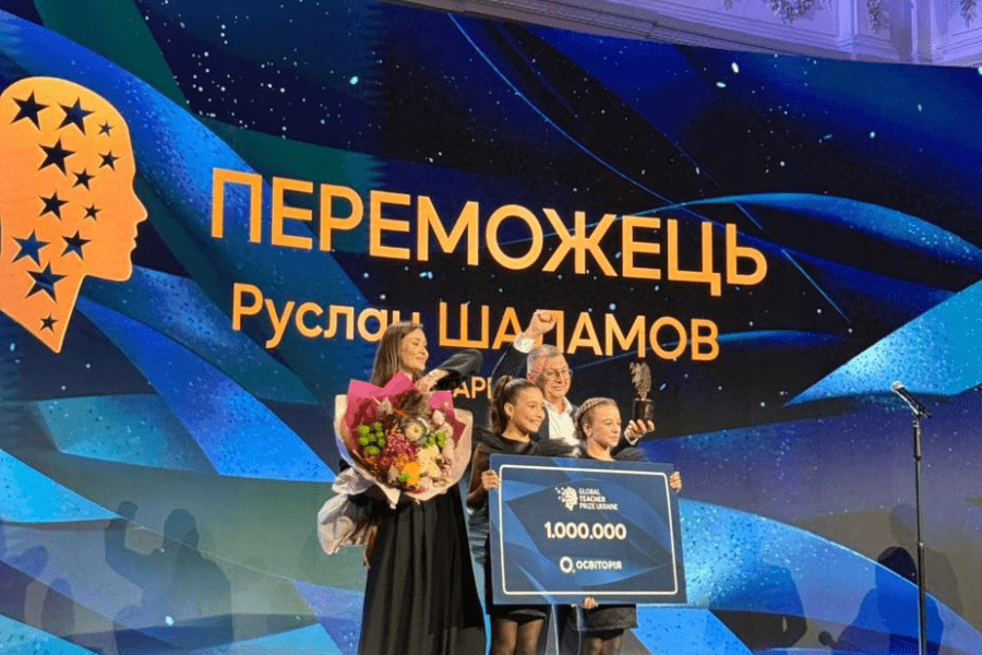 Учитель біології з Харківщини переміг у Global Teacher Prize Ukraine 2025