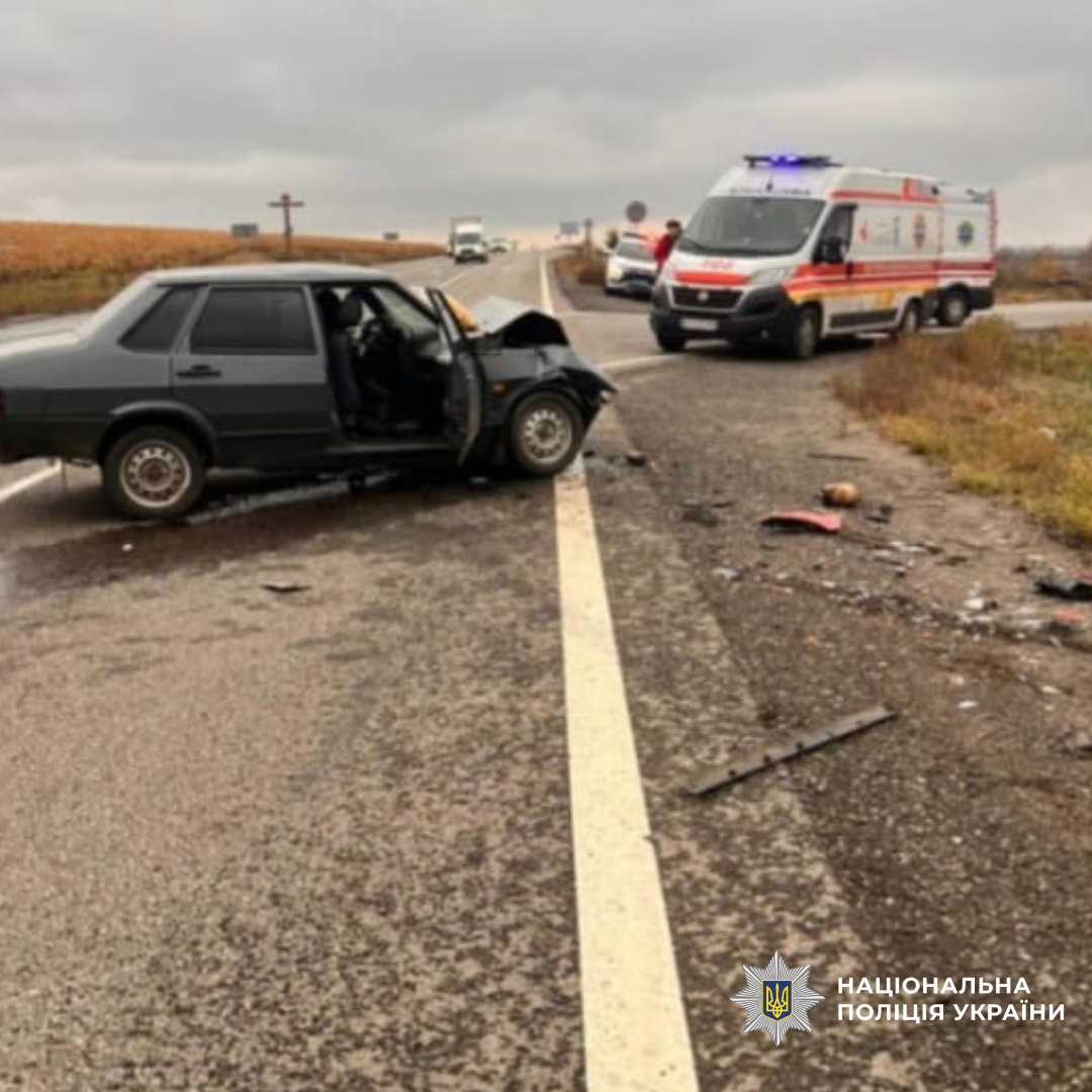ДТП у Чугуївському районі: сім постраждалих внаслідок зіткнення Hyundai та ВАЗ