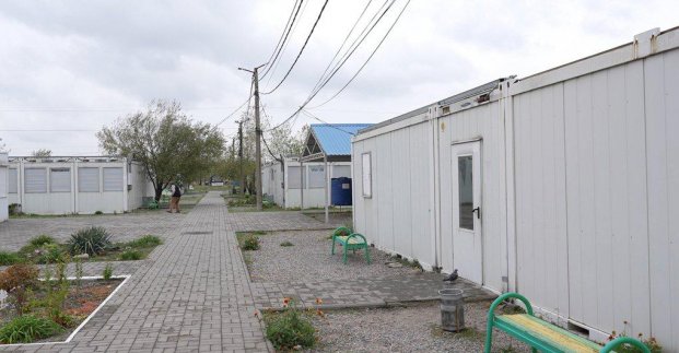 У Харкові демонтують модульне містечко для переселенців