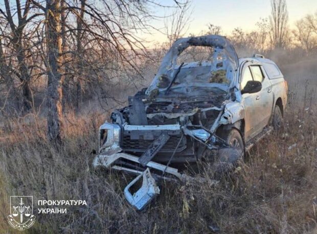 Російський FPV-дрон вдарив по газовиках, які їхали ремонтувати газопровід під Харковом