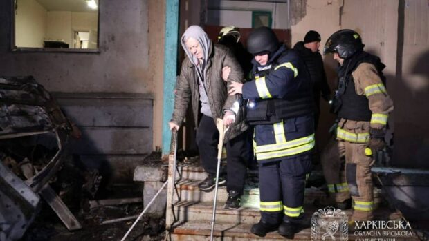 Атака на Харків: 19 дронів, 36 постраждалих, пошкоджена інфраструктура