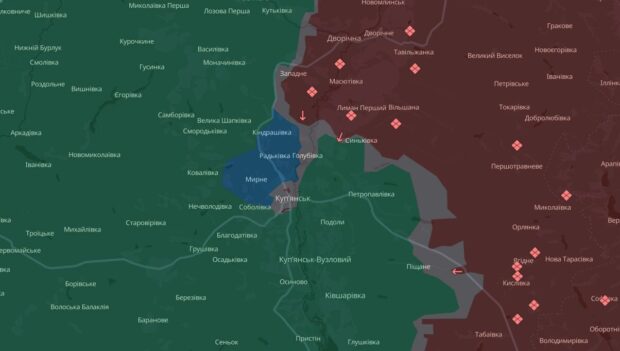 Сили оборони контратакували й оточили росіян в Куп’янську