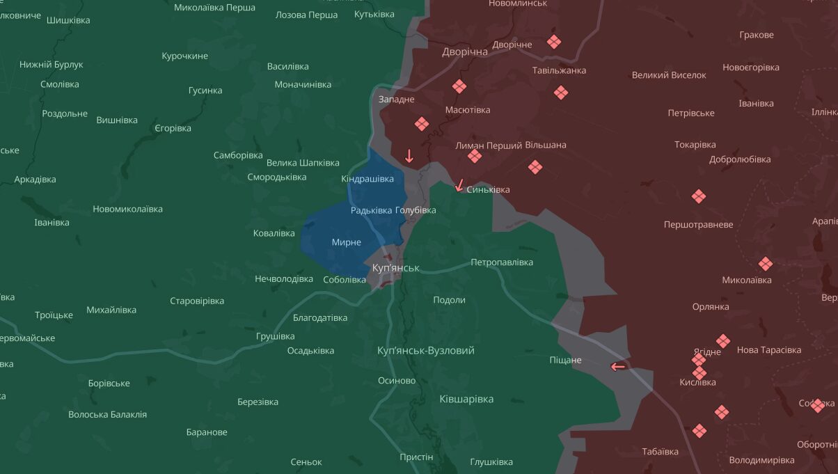 Сили оборони контратакували й оточили росіян в Куп’янську