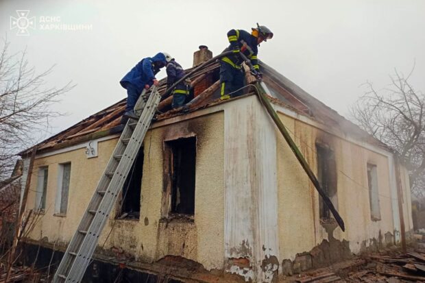 У Рогані під Харковом під час пожежі загинув 69-річний чоловік