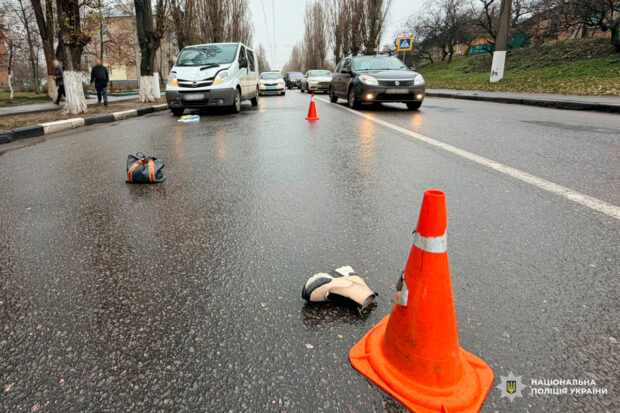 У Харкові внаслідок ДТП постраждала жінка