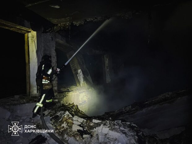 Внаслідок російського удару по навчальному закладу у Куп’янському районі виникла пожежа