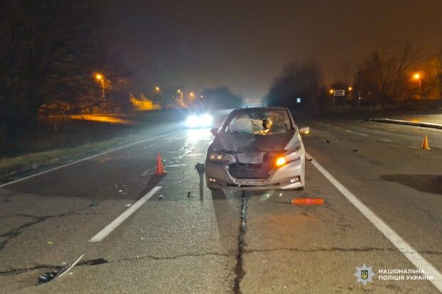 Смертельна ДТП на Харківщині: водій Nissan Leaf збив пішохода