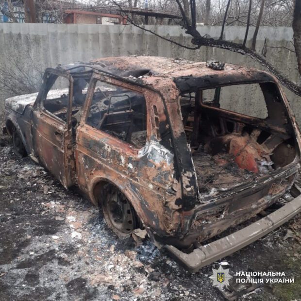 Російський обстріл цивільного авто на Ізюмщині - поліція документує воєнний злочин