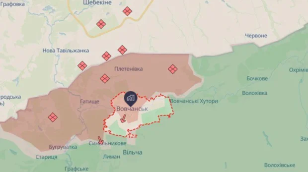 Бої за Вовчанськ: ЗСУ утримують три райони міста під російськими атаками