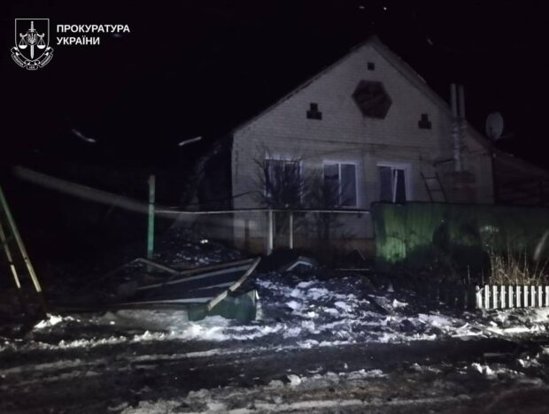 Правоохоронці зафіксували наслідки масованої атаки БпЛА по Куп’янщині