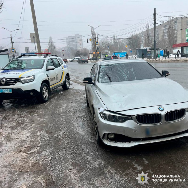ДТП в Харкові 28 січня: 23-річна жінка загинула під колесами BMW