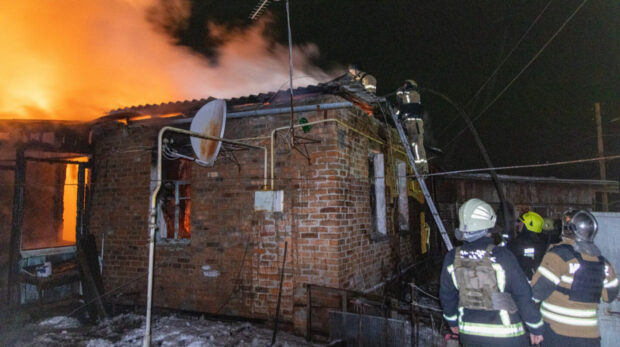 Харків 24 січня: російські Шахеди поцілили в житлові будинки, 14 поранених