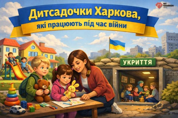 Топ приватних садочків Харкова, які працюють під час війни