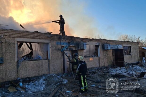 Протягом минулої доби російських ударів зазнали місто Харків і 5 населених пунктів області - Синєгубов