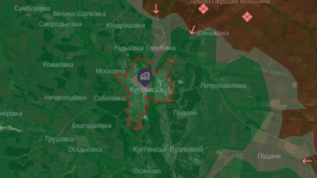 У Куп'янську залишилась одна небоєздатна група росіян — Трегубов