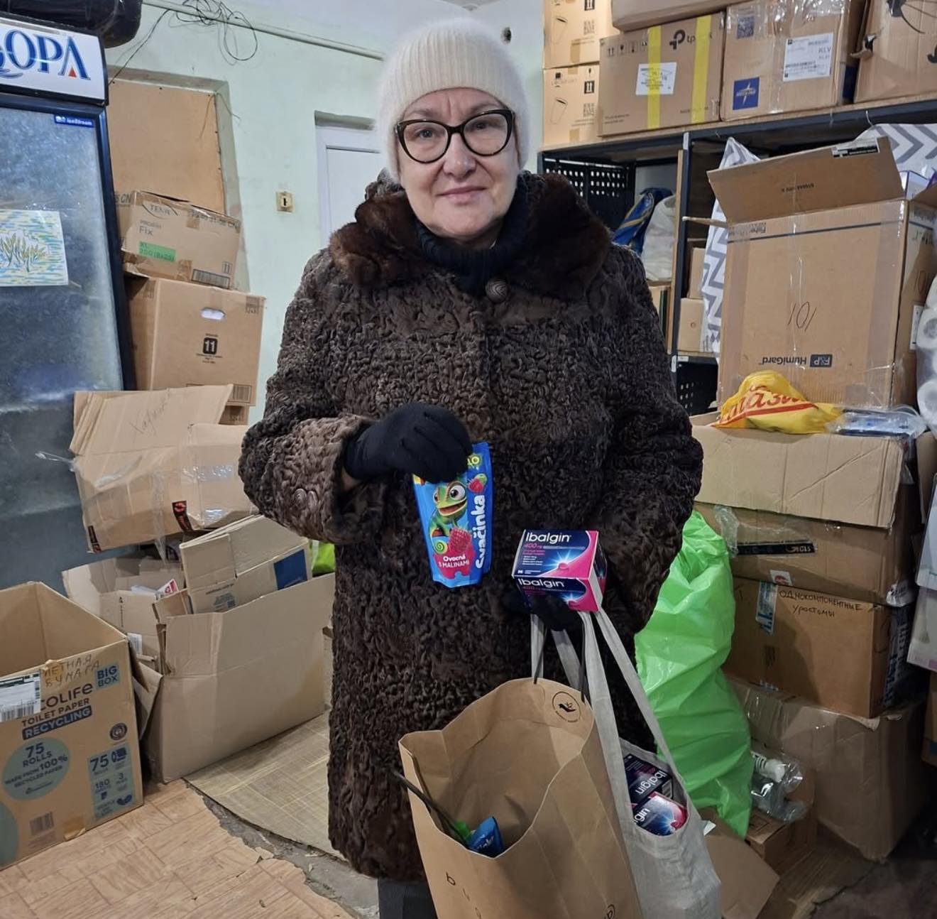 Письменниця та волонтерка Людмила Охріменко