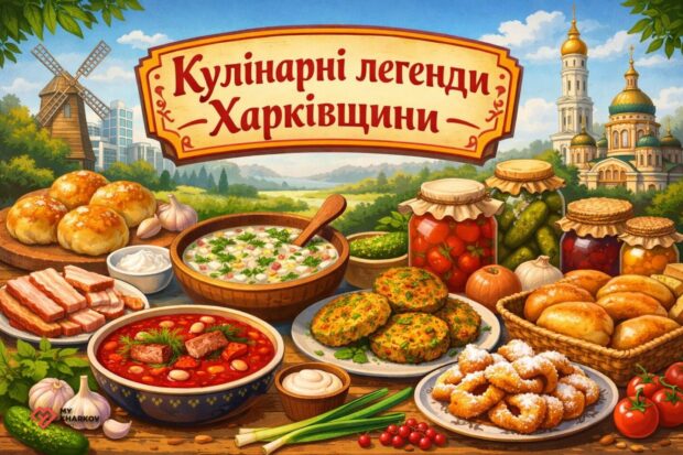 Страви, популярні на Харківщині: кулінарні легенди та традиції на тарілці