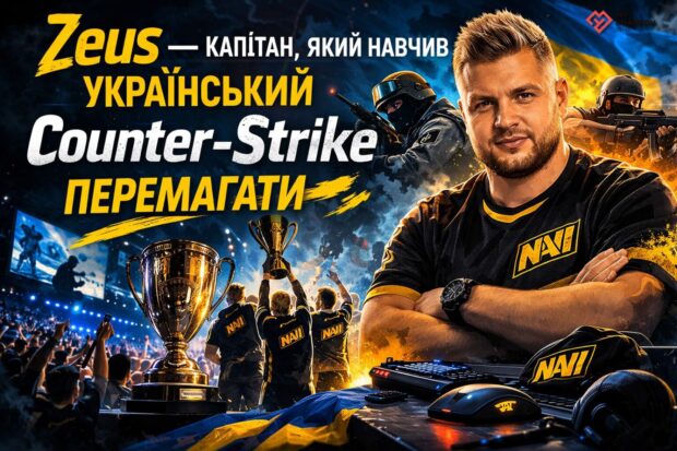 Харків'янин Данило "Zeus" Тесленко: капітан, який навчив український Counter-Strike перемагати