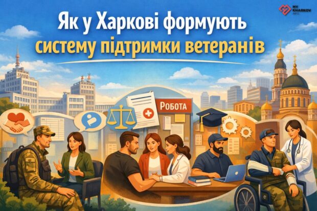 Від адаптації до нових можливостей: як у Харкові формують систему підтримки ветеранів