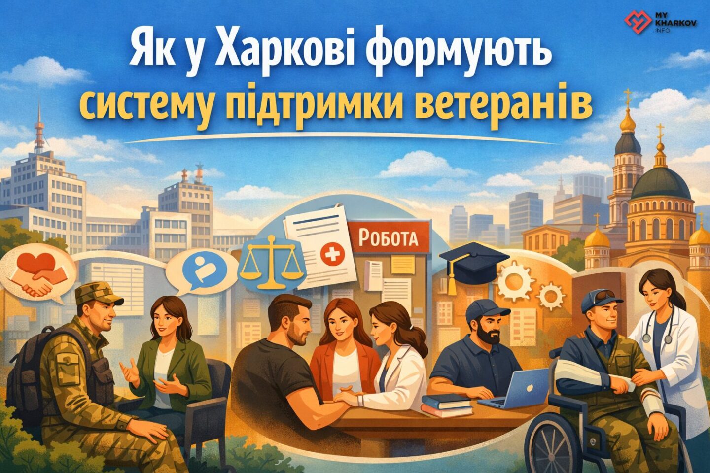 Від адаптації до нових можливостей: як у Харкові формують систему підтримки ветеранів